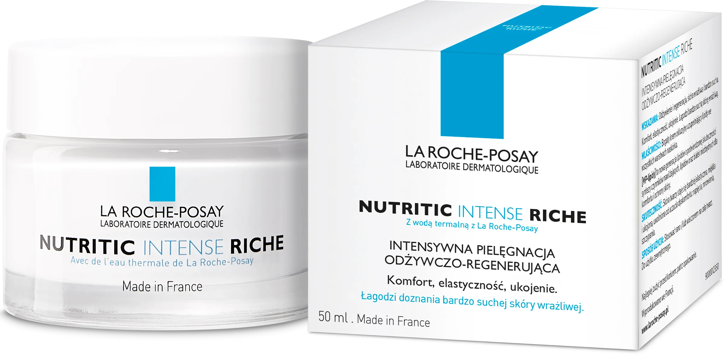 La Roche-Posay Nutritic Intense Riche krem odżywczo-regenerujący, 50 ml