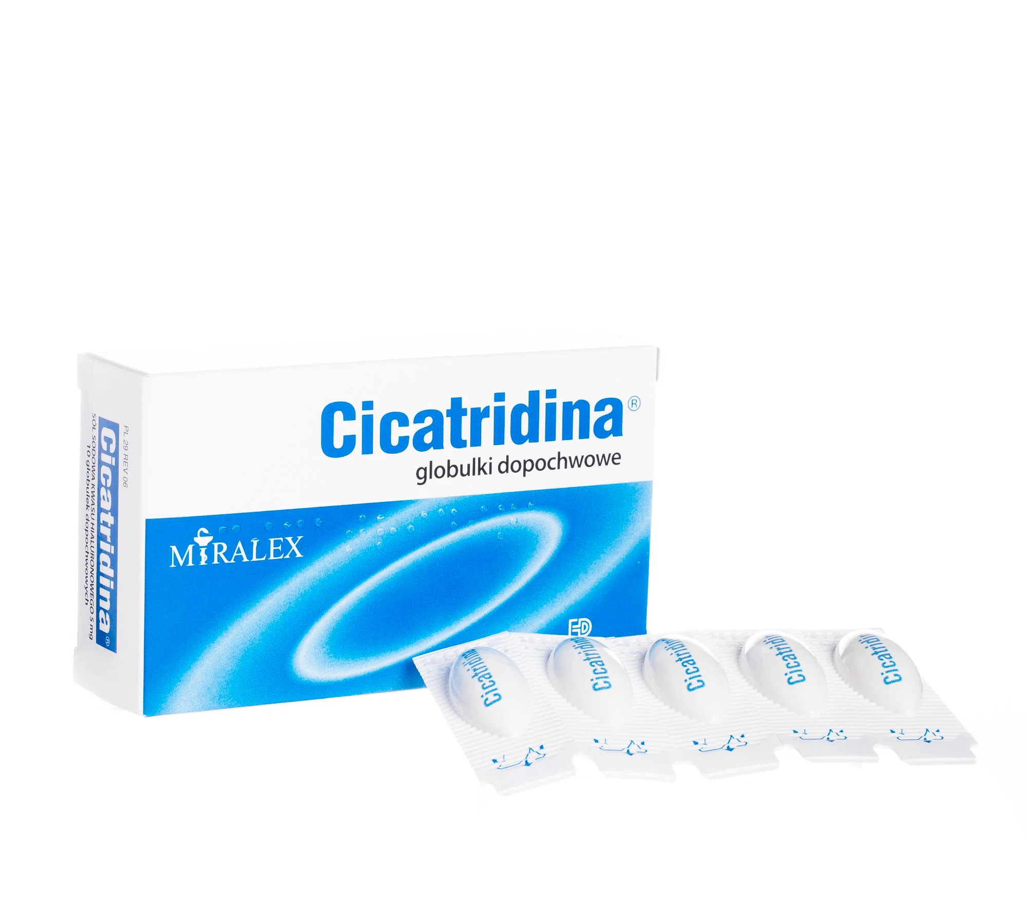 Cicatridina 10 globulek dopochwowych