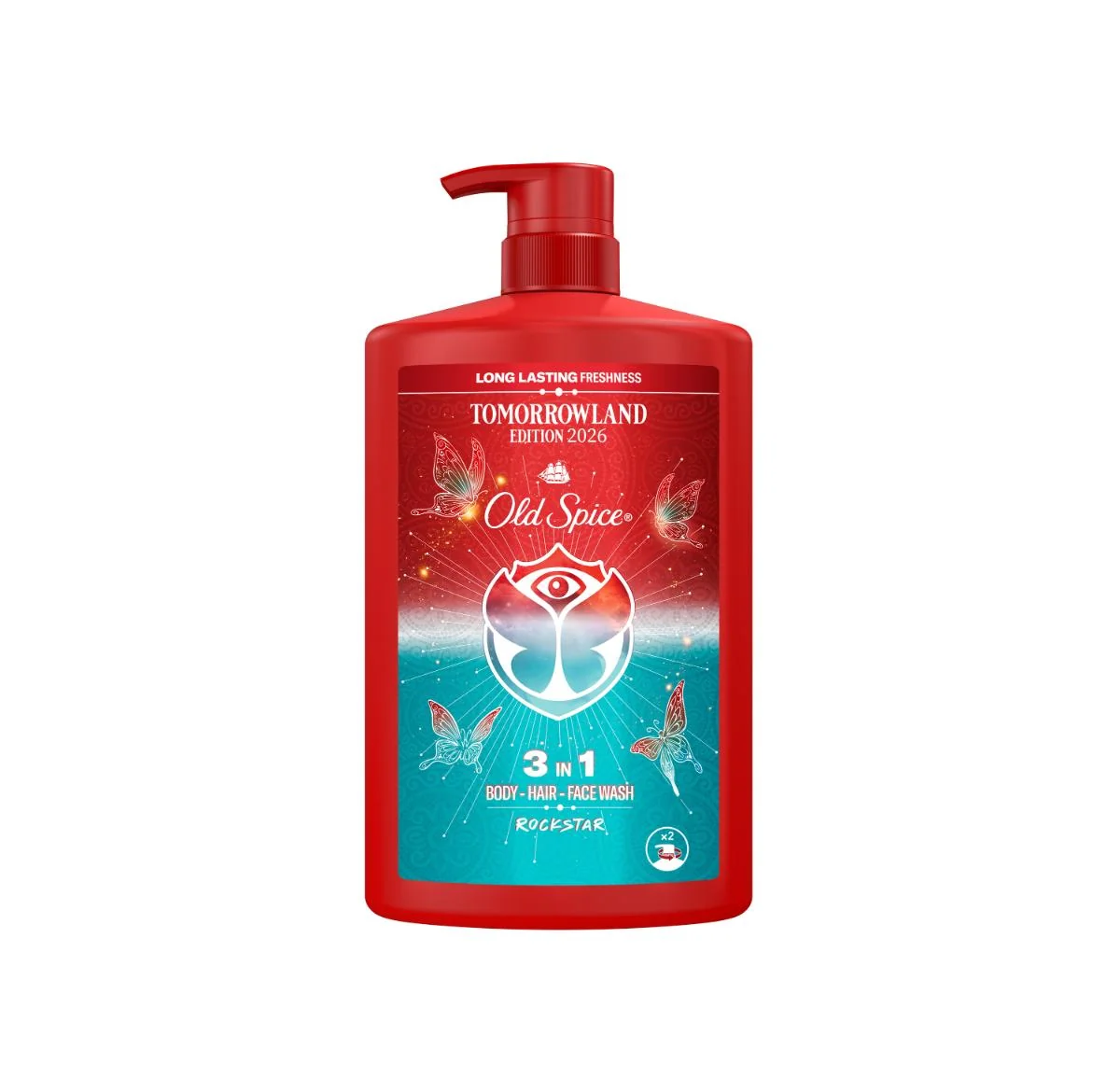 Old Spice Rockstar żel pod prysznic 3w1, 1000 ml