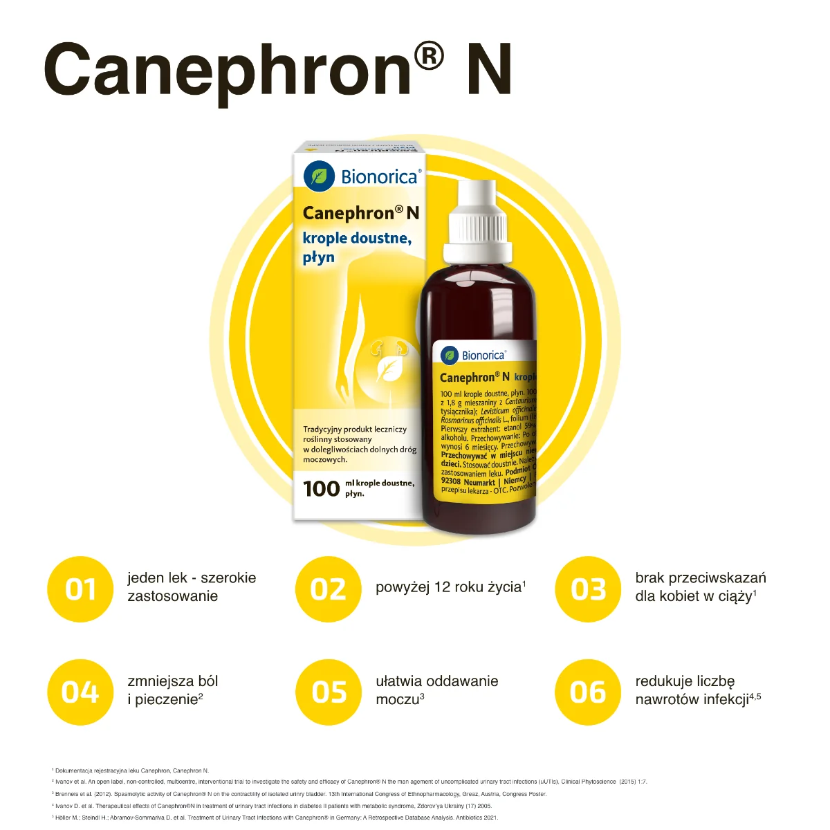 Canephron N krople doustne, 100 ml