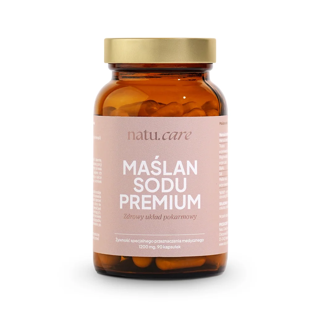 Natu.Care Maślan Sodu Premium 90 kapsułek