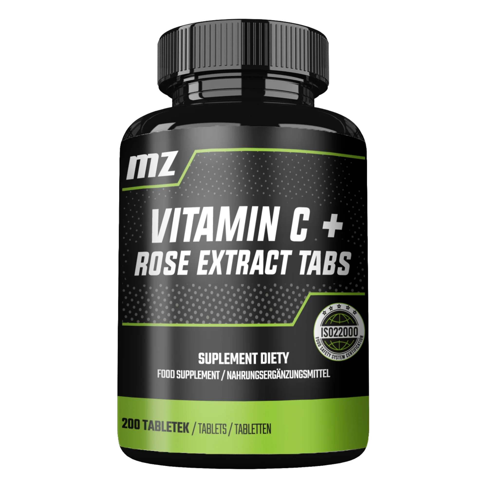 MZ Vitamin C + Rose Extract 200 tabletek