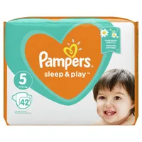 Pampers Sleep & Play, pieluchy, rozmiar 5, 11-16kg, 42 sztuki