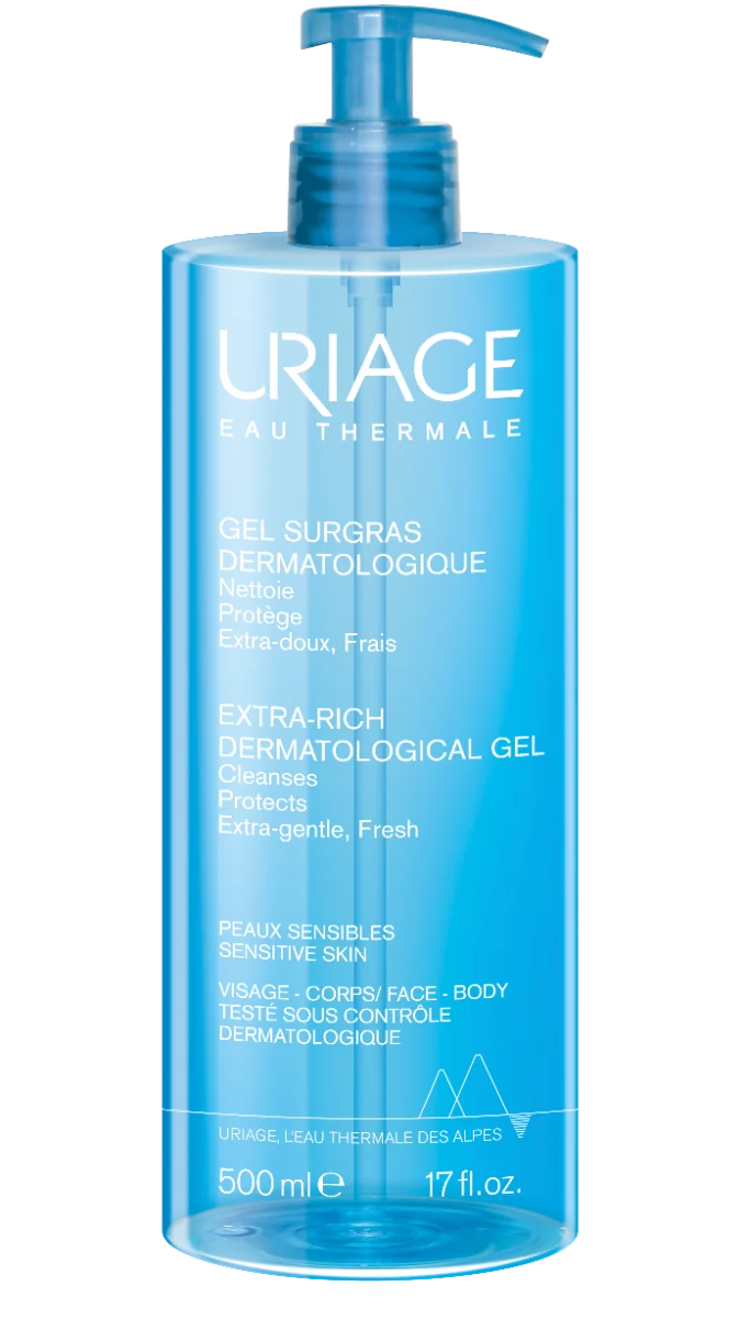 Uriage żel dermatologiczny do mycia, 500 ml