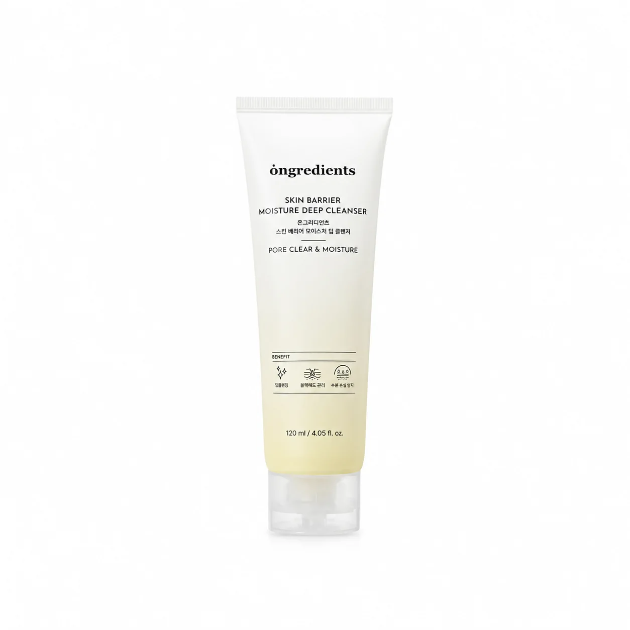 Ongredients Skin Barrier Moisture Deep Cleanser żel oczyszczający do twarzy, 120 ml