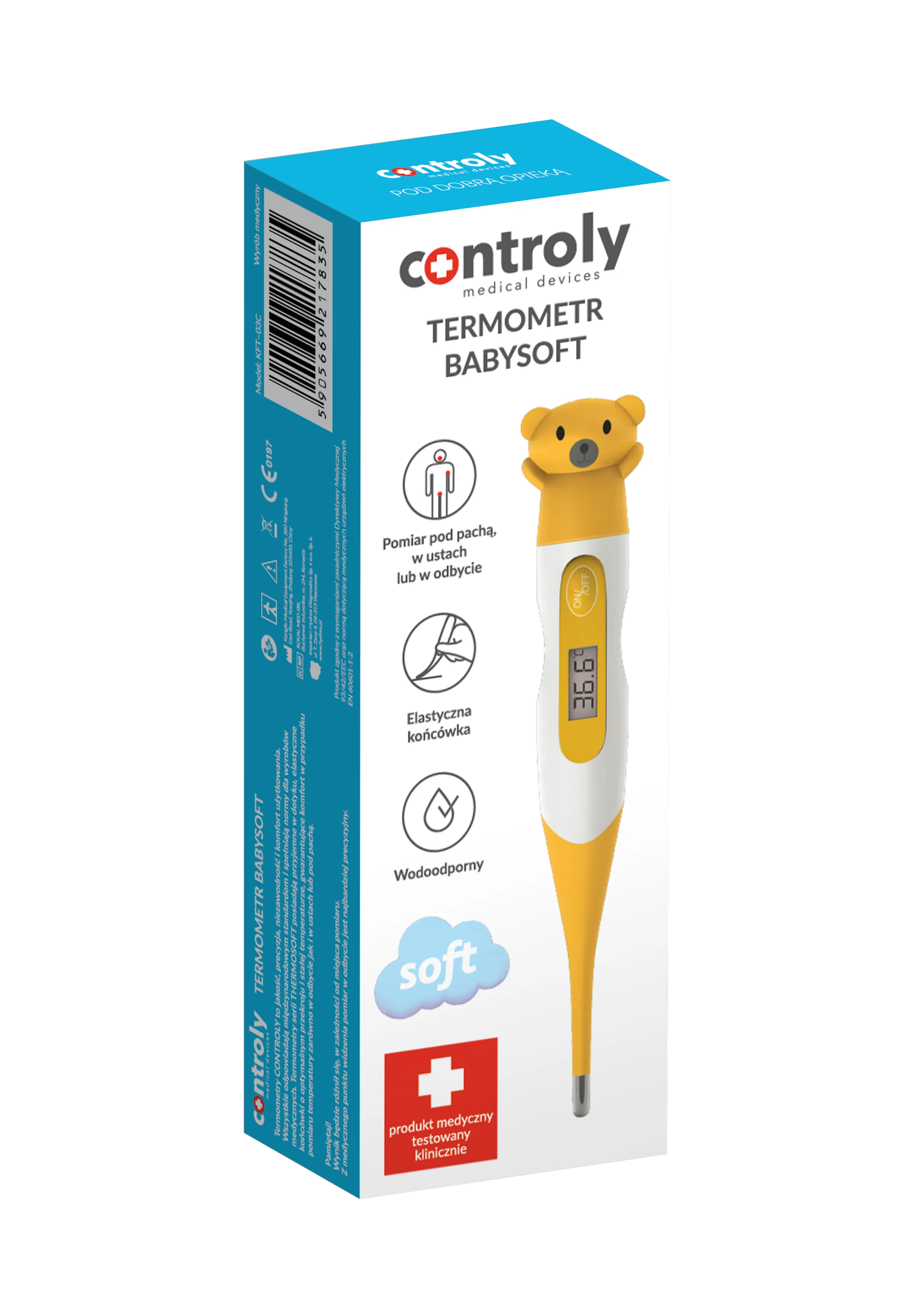 Controly Termometr Babysoft 1 sztuka