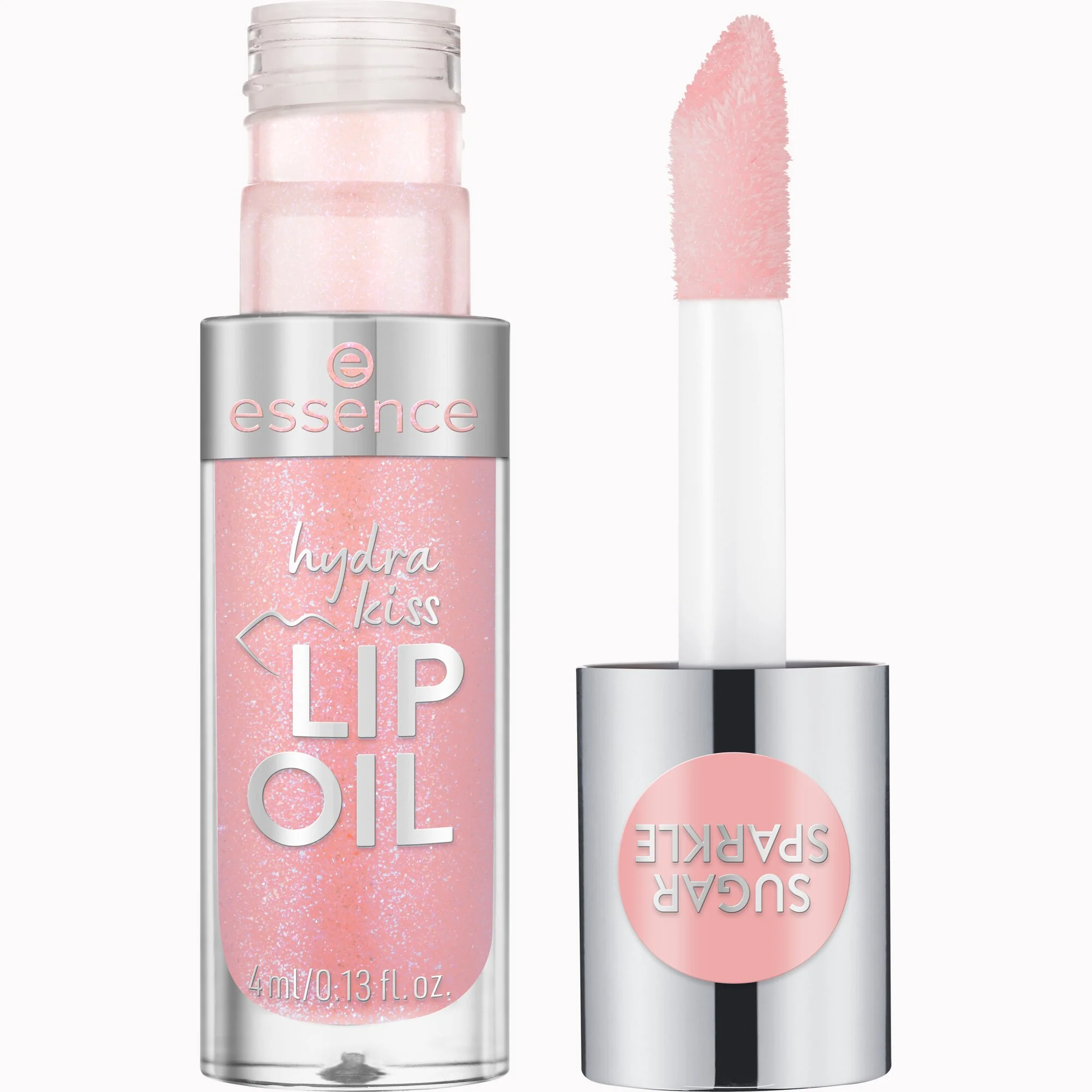 Essence Hydra Kiss Lip Oil olejek do ust 10 Sugar Sparkle, 4 ml