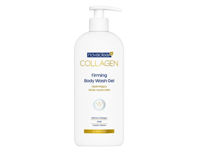 Novaclear Collagen ujędrniający żel do mycia ciała, 500 ml