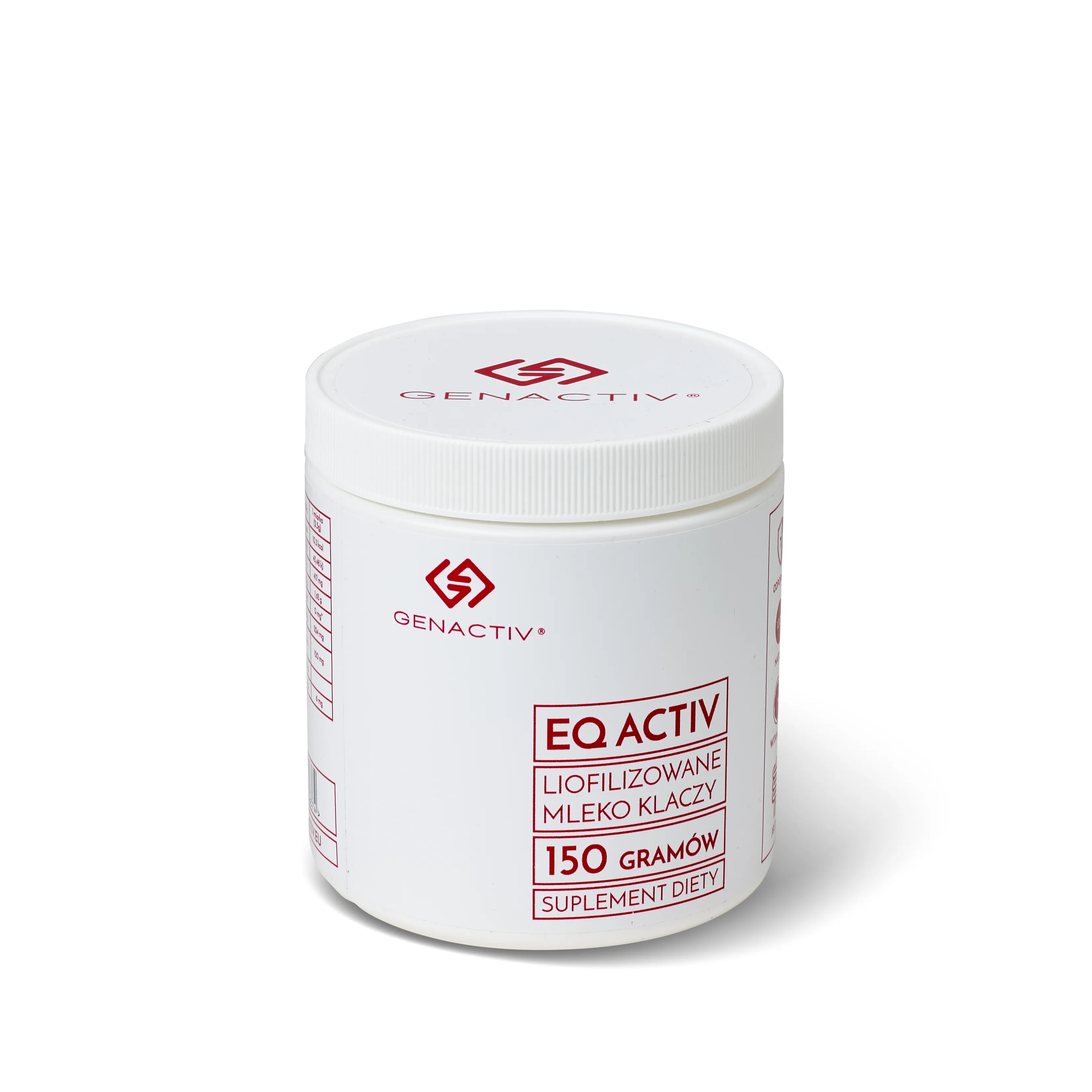 EQ Activ, liofilizowane mleko klaczy, suplement diety, 150 g