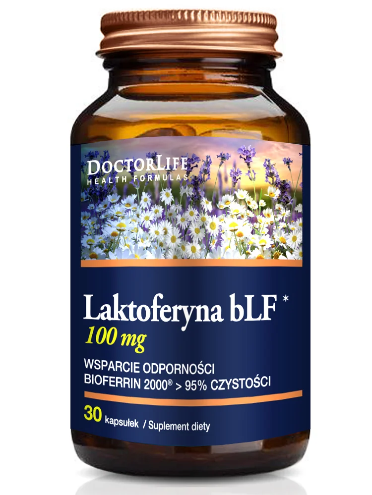 Doctor Life Laktoferyna bLF 100 mg 30 kapsułek