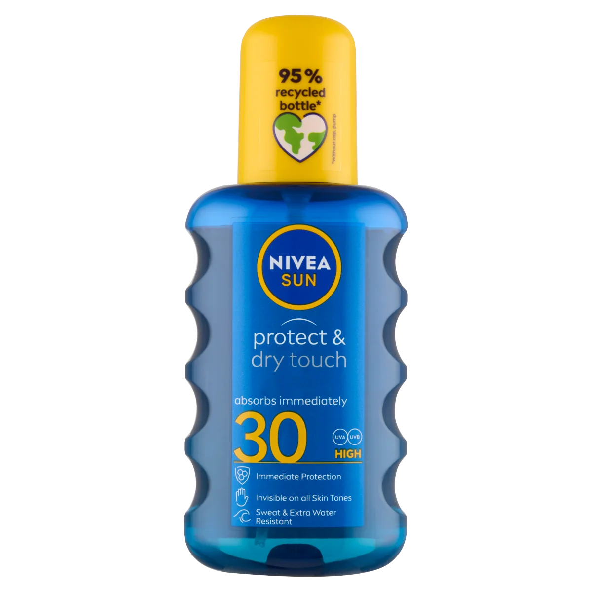 Nivea Sun Protect & Dry Touch niewidoczny spray do opalania SPF 30, 200 ml