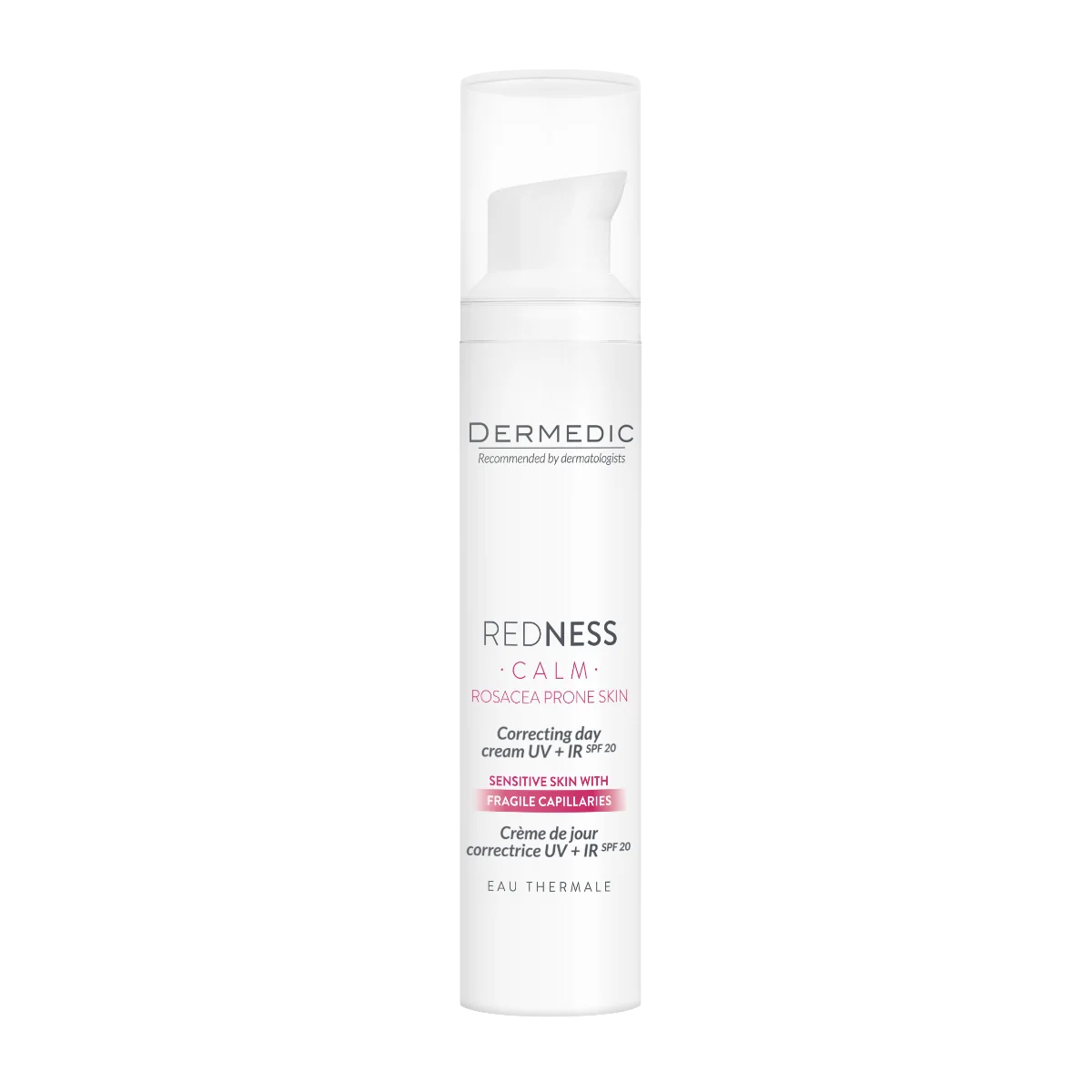 Dermedic Redness Calm krem korygujący na dzień UV+IR, 40 ml