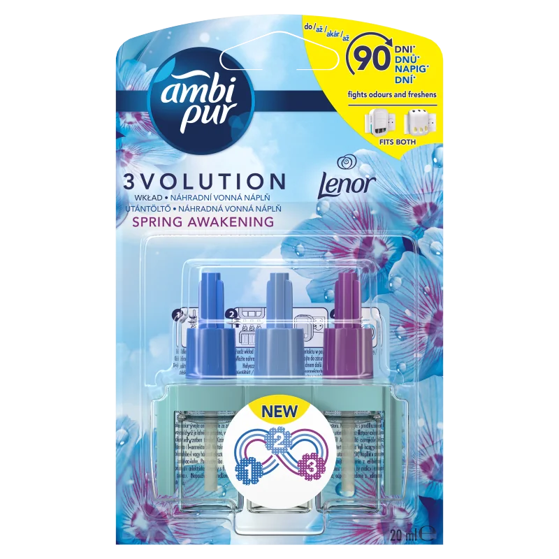 Ambi Pur 3Volution wkład do elektrycznego odświeżacza powietrza Spring Awakening, 20 ml