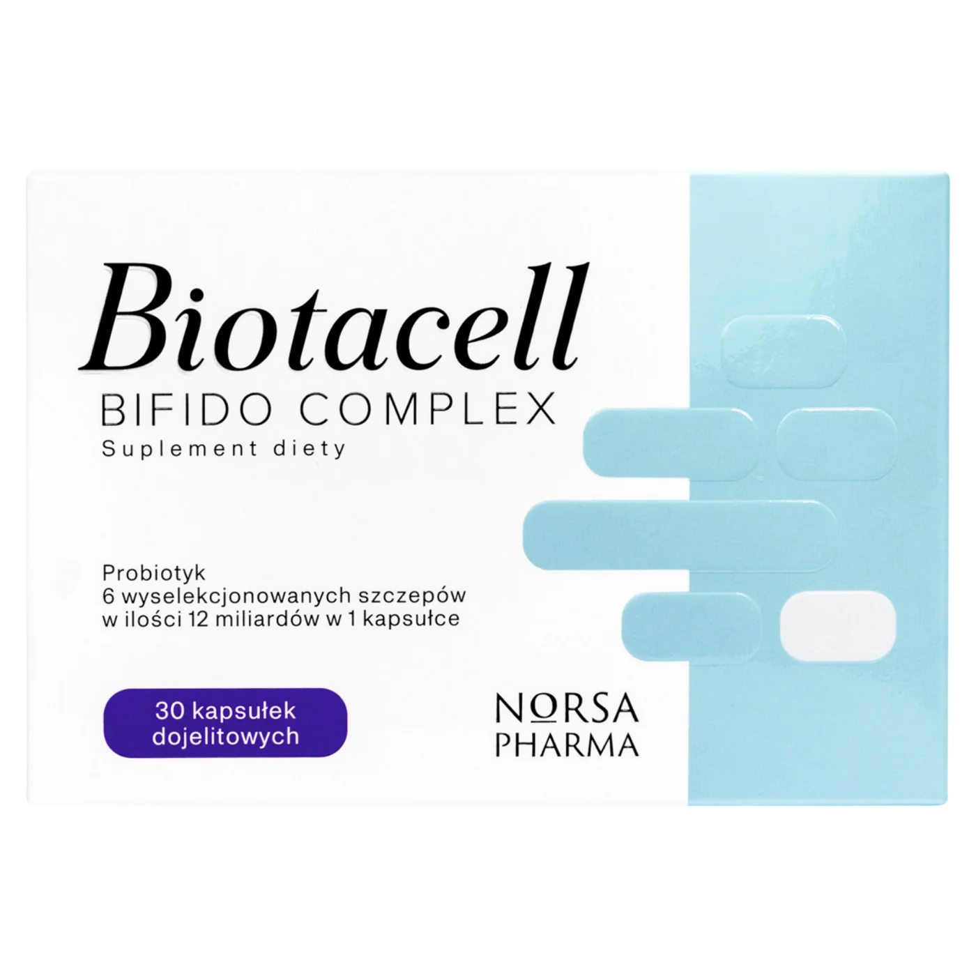 Norsa Pharma Biotacell Bifido Complex 30 kapsułek