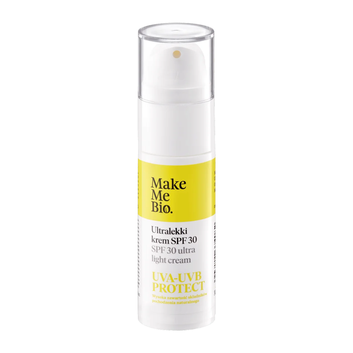 Make Me Bio ultralekki krem SPF 30, 30 ml