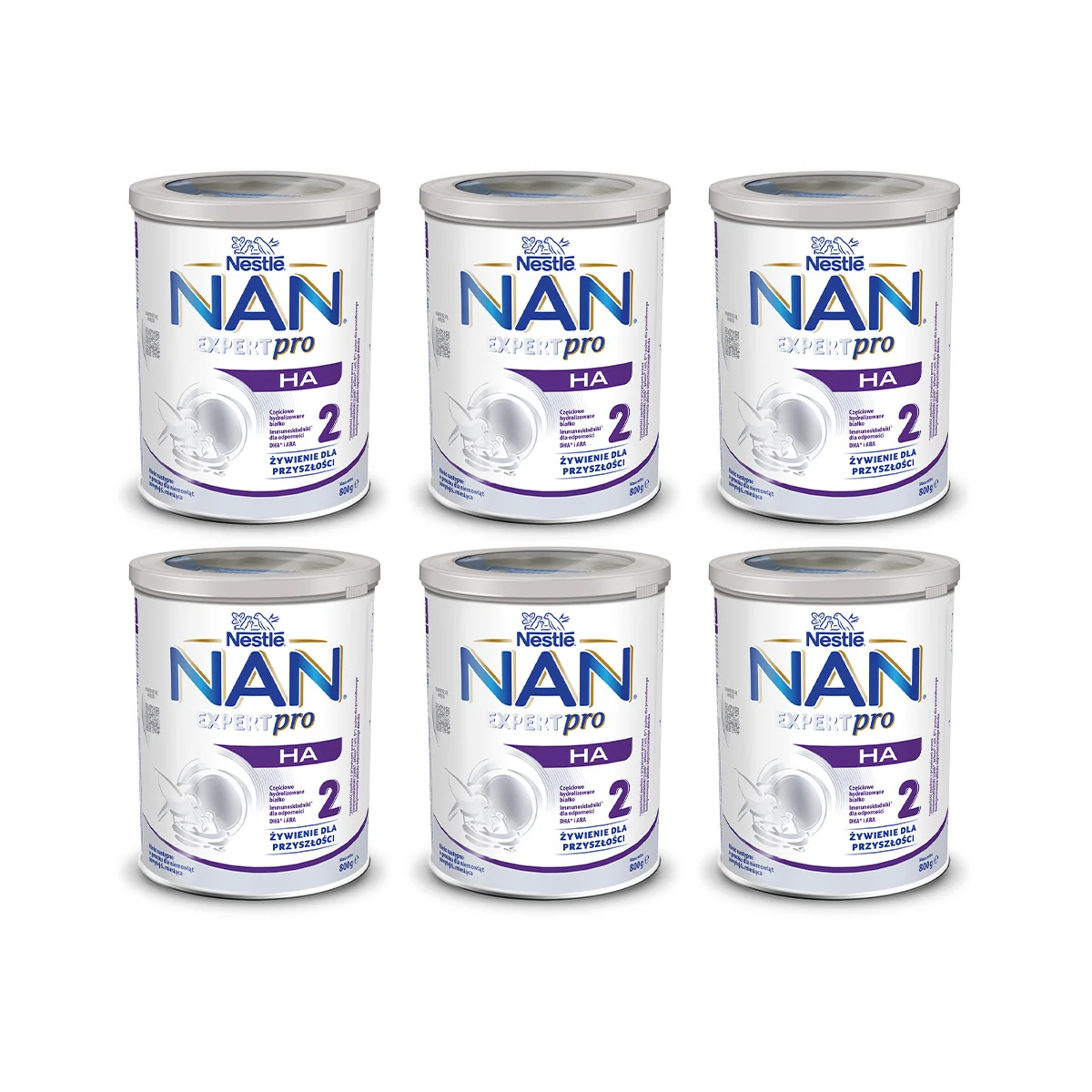 Nestle Nan Expert Pro HA 2 mleko po 6 miesiącu życia, 6x800 g