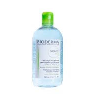 Bioderma Sebium H2O, antybakteryjny płyn micelarny do oczyszczania twarzy, 500 ml