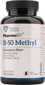 Pharmovit B-50 Methyl B-Complex Max+ Pharmovit B-50 Methyl B-Complex Max+