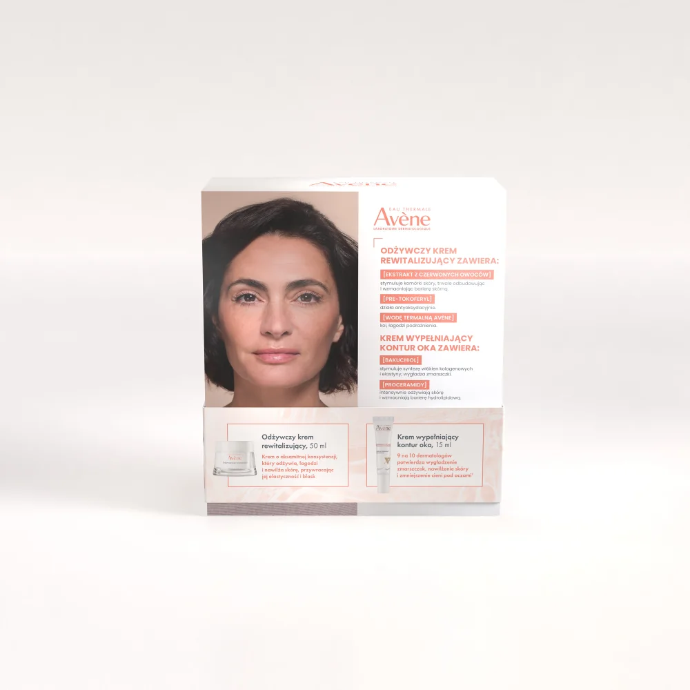 Eau Thermale Avene DermAbsolu zestaw krem rewitalizujący, 50 ml + krem pod oczy, 15 ml
