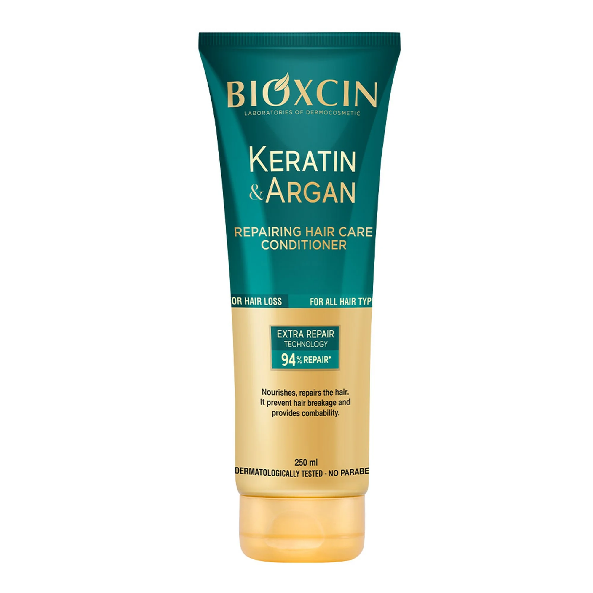 Bioxcin Keratin & Argan odżywka odbudowująca, 250 ml
