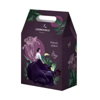 Uzdrovisco zestaw prezentowy Czarny Tulipan przeciwzmarszczkowy krem wieczorny + Fiołek tonik bezwacikowy, 50 ml + 150 ml
