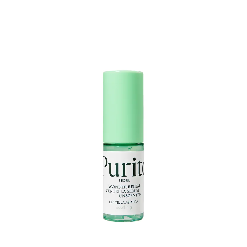 Purito Wonder Releaf Centella bezzapachowe serum z ekstraktem z wąkroty azjatyckiej, 15 ml