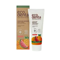 Ecodenta Certyfikowana Cosmos Organic owocowa pasta do zębów dla dzieci, 75 ml