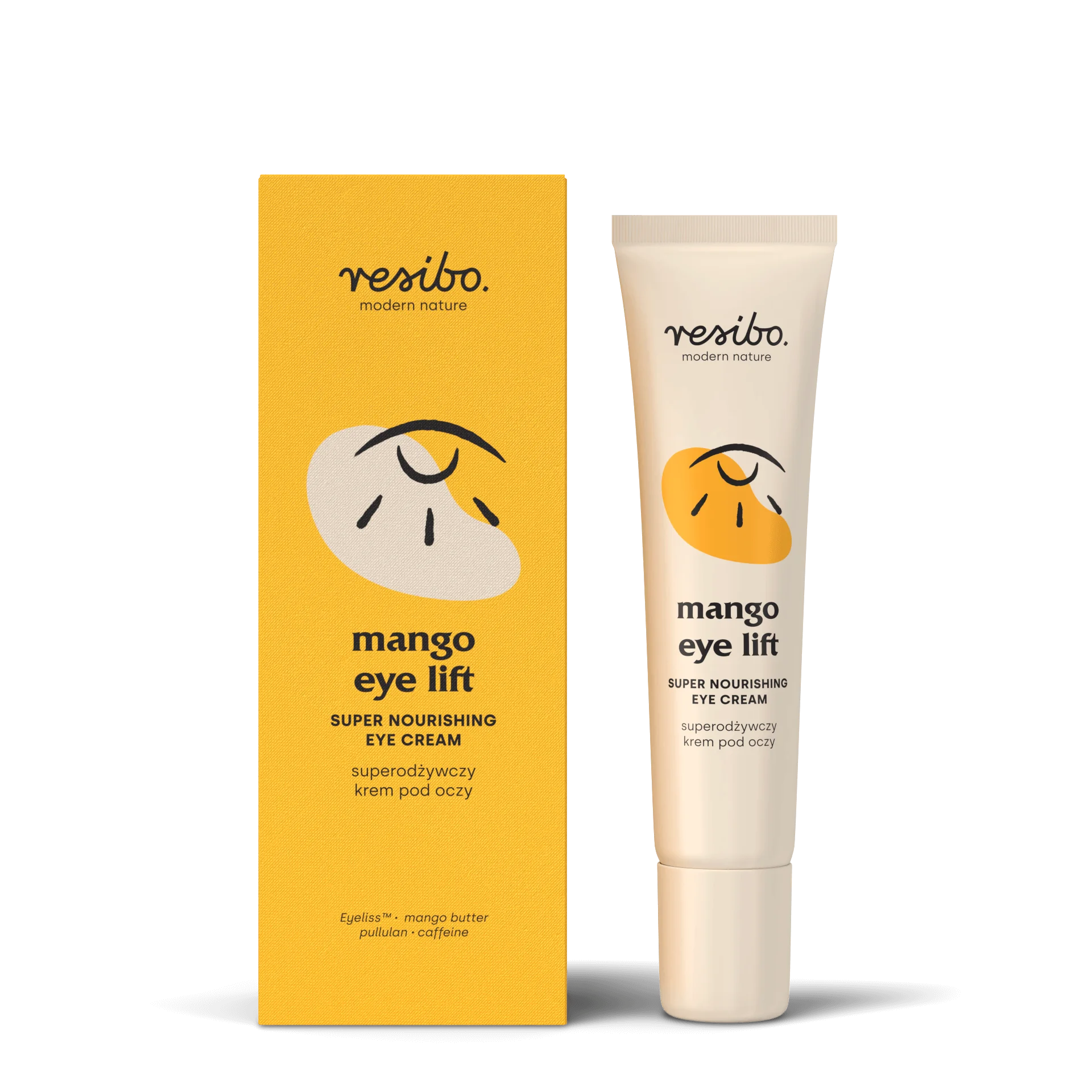 Resibo Mango Eye Lift superodżywczy krem pod oczy, 15 ml