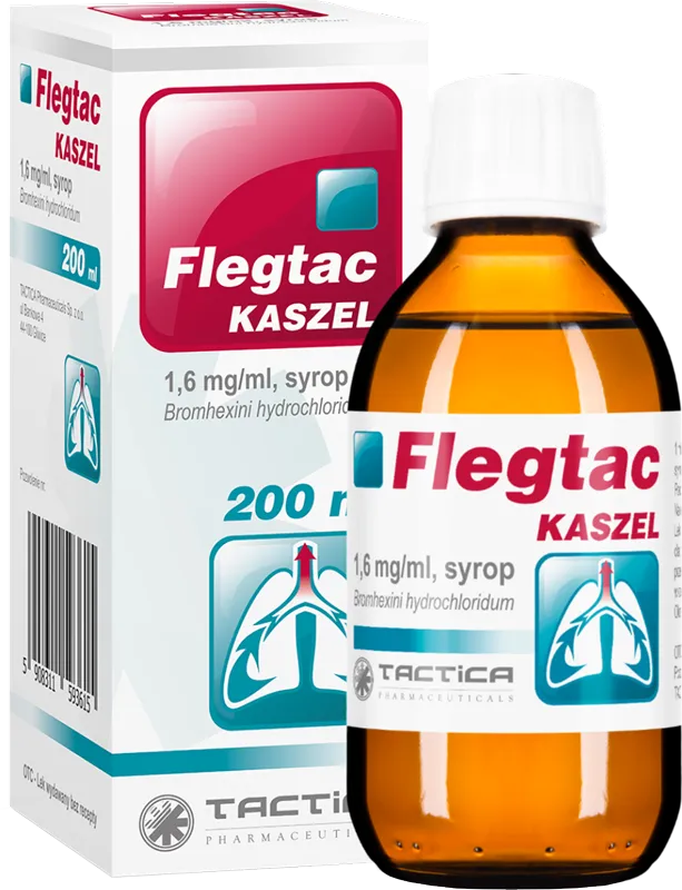 Flegtac Kaszel, 1,6 mg/ ml, syrop, 200 ml