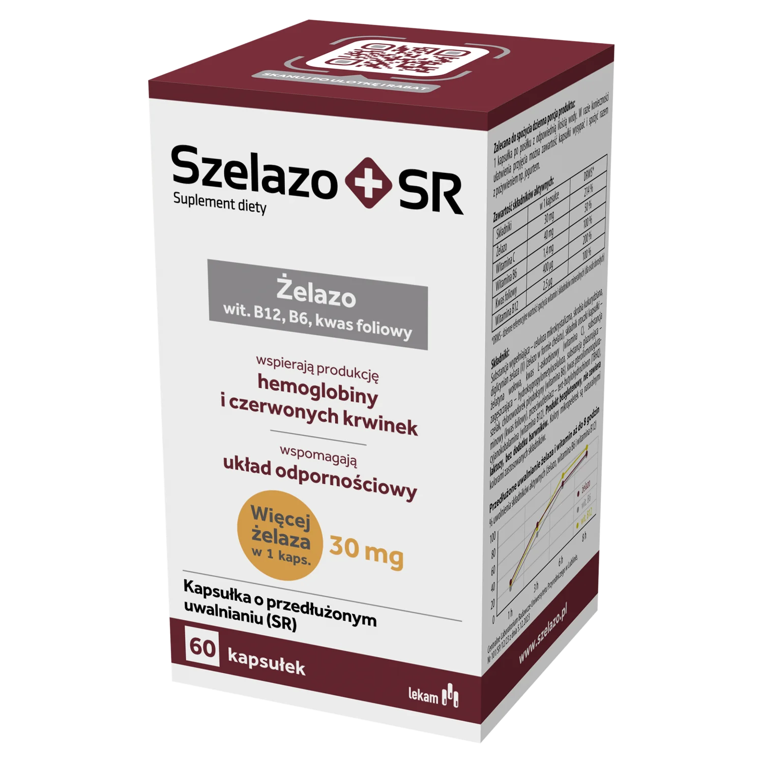 Szelazo + SR 60 kapsułek