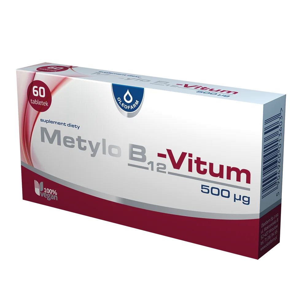 Metylo B12-Vitum 60 tabletek