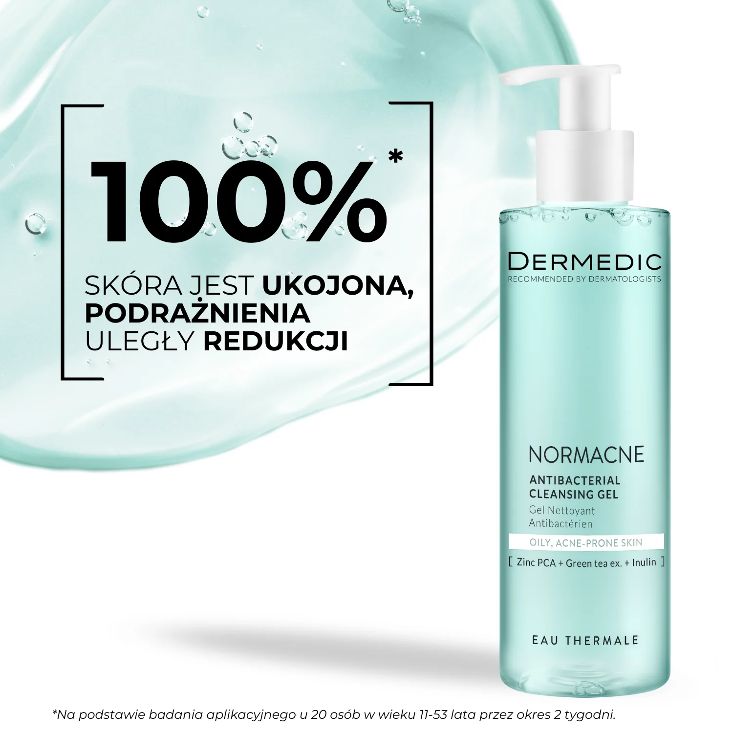 Dermedic Normacne Preventi antybakteryjny żel do mycia, 200 ml