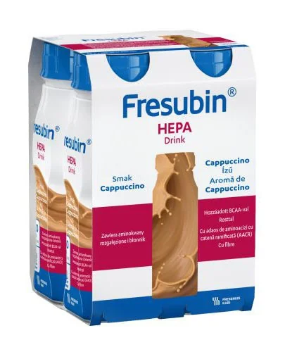 Fresubin®​​ Hepa Drink cappuccino, 4 x 200 ml