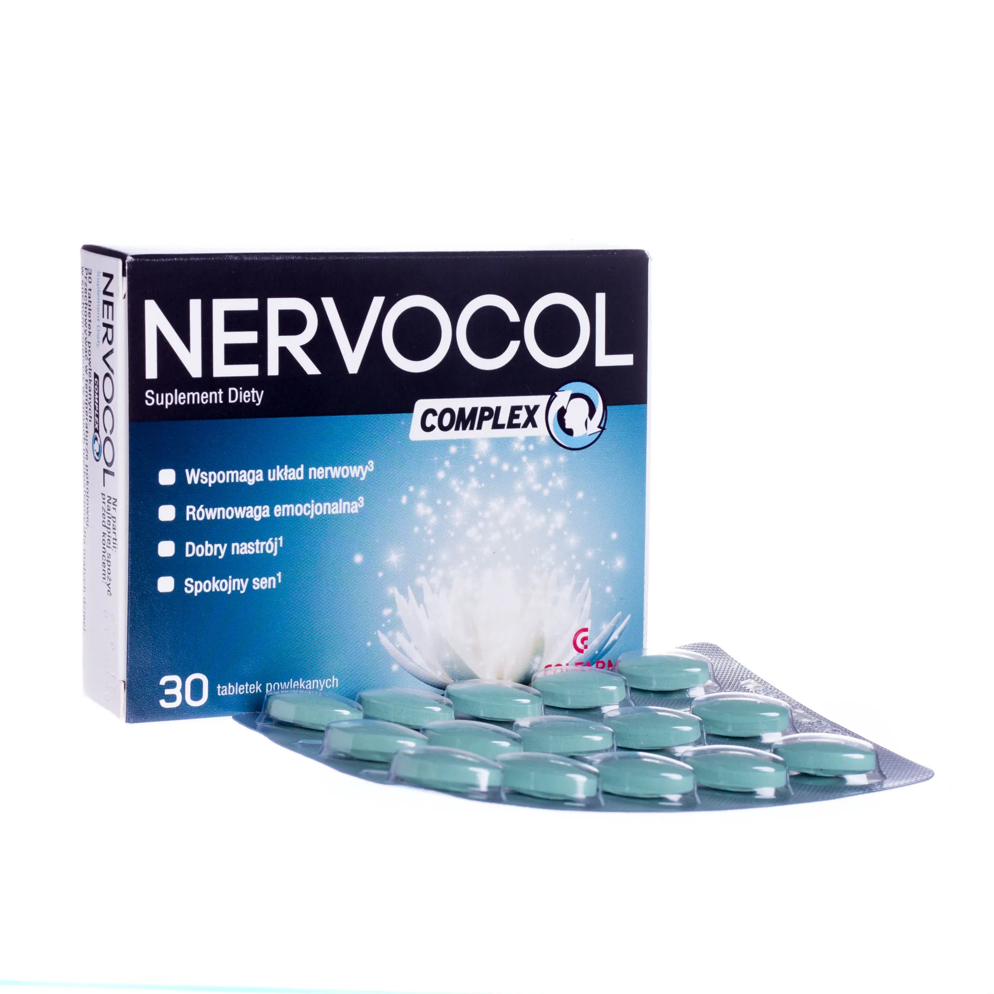 Nervocol Complex, 30 tabletek powlekanych 