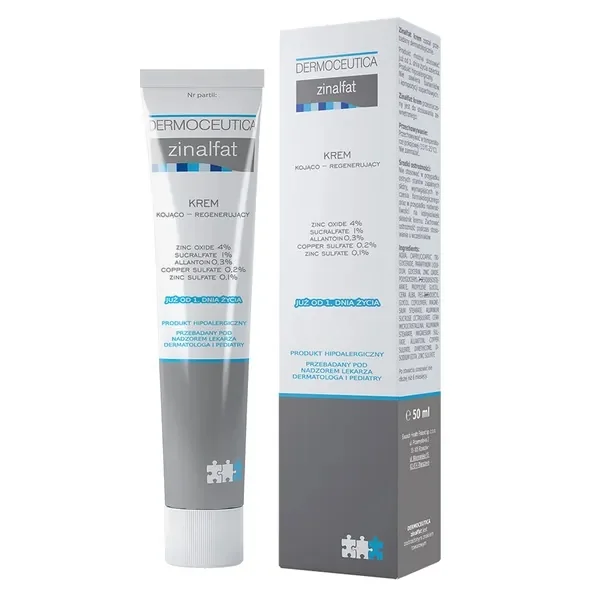 Zinalfat krem kojąco-regenerujący, 50 ml