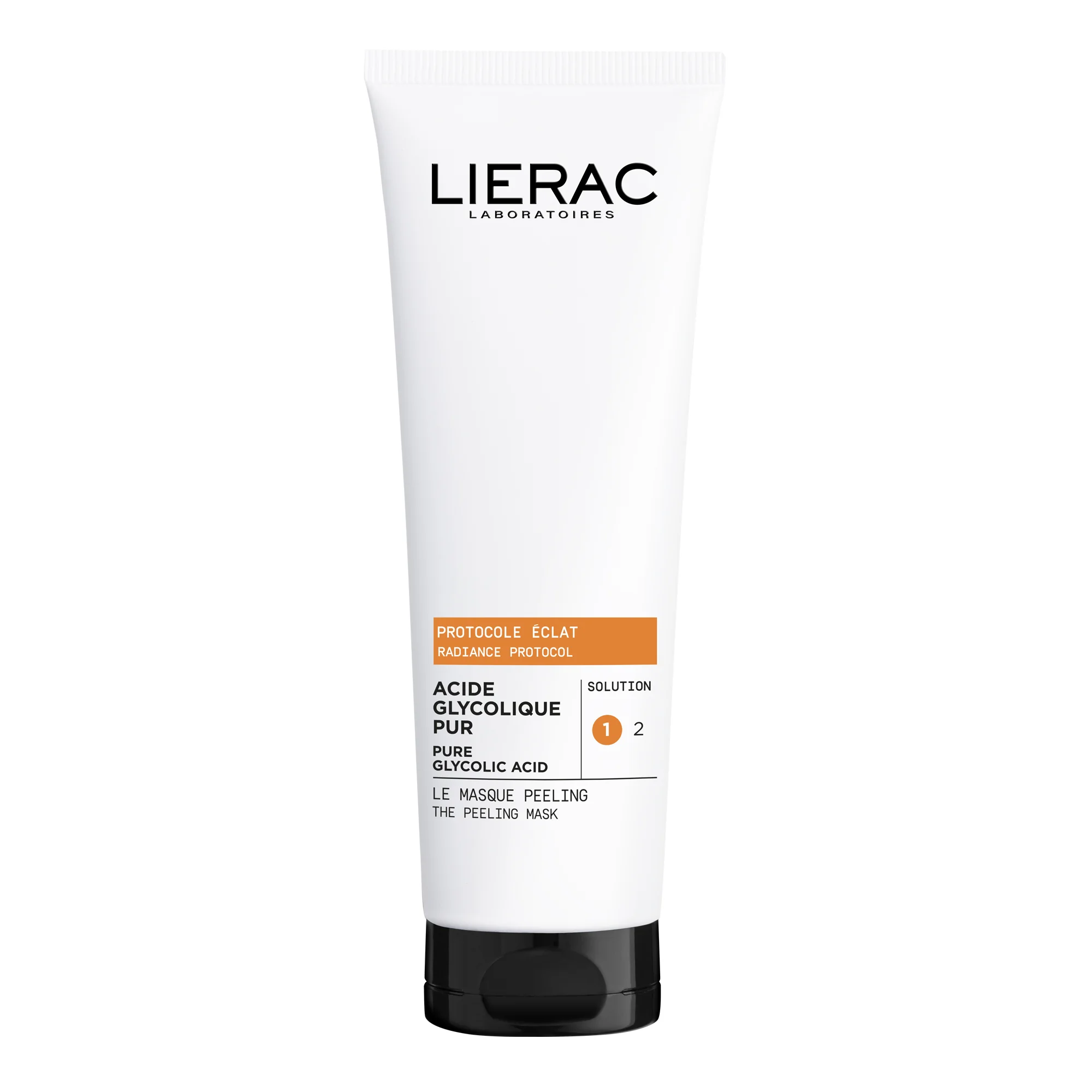 Lierac Protocole Éclat maska peelingująca z kwasem glikolowym, 75 ml