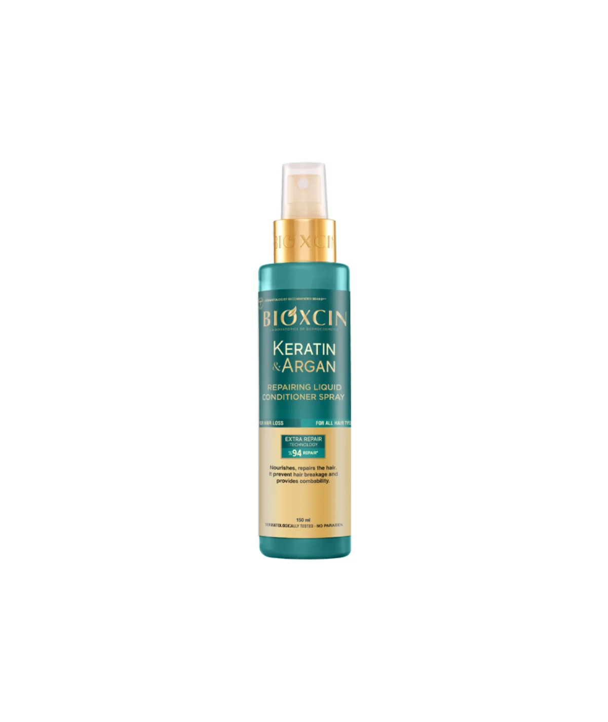 Bioxcin Keratin & Argan odżywka regenerująca w sprayu, 150 ml