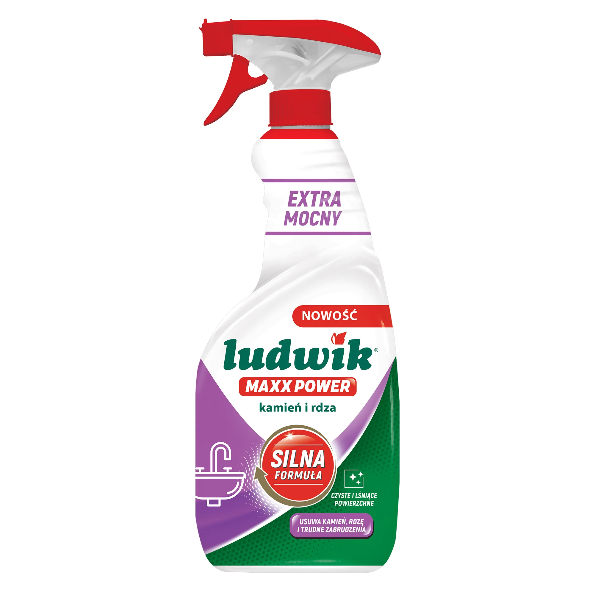 Ludwik Maxx Power kamień i rdza, 600 ml