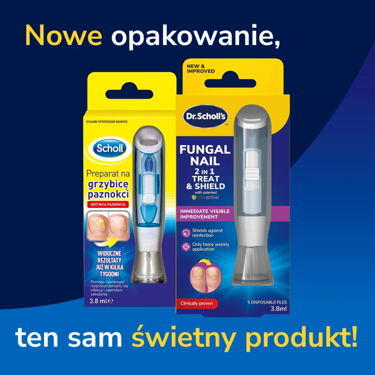 Dr. Scholl's preparat na grzybicę paznokci, 3,8 ml