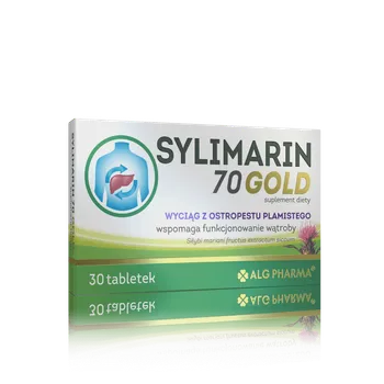 Sylimarin 70 Gold, suplement diety, 30 tabletek powlekanych 