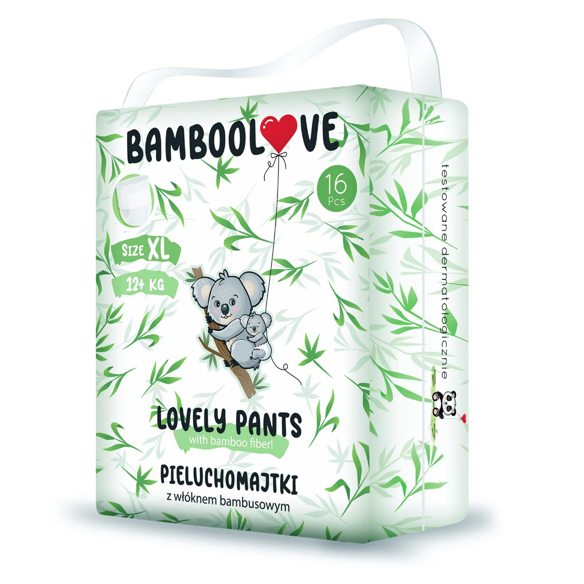 Bamboolove Lovely Pants pieluchomajtki z włóknem bambusowym rozmiar XL, 16 szt.
