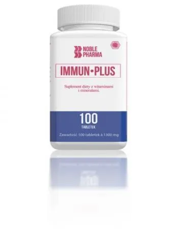 Immun Plus, suplement diety, 100 kapsułek