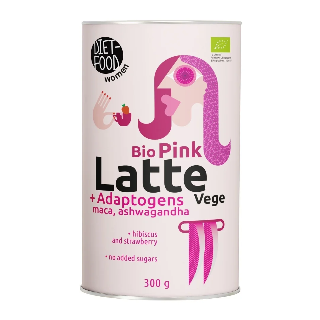 DIET-FOOD Latte Pink Vege Bio 300g