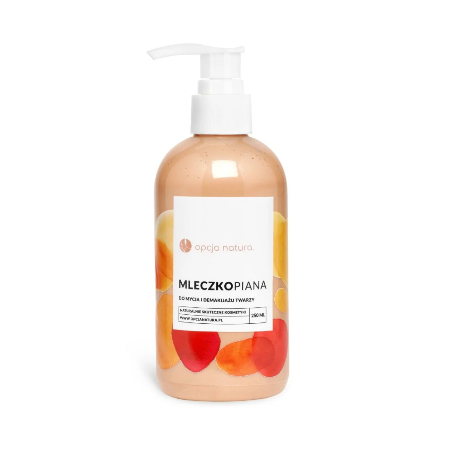 Opcja Natura Mleczkopiana do mycia i demakijażu twarzy, 250ml