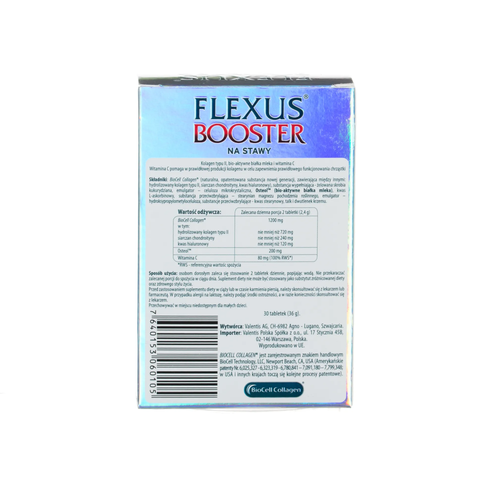 Flexus Booster, suplement diety wspomagający działanie stawów 