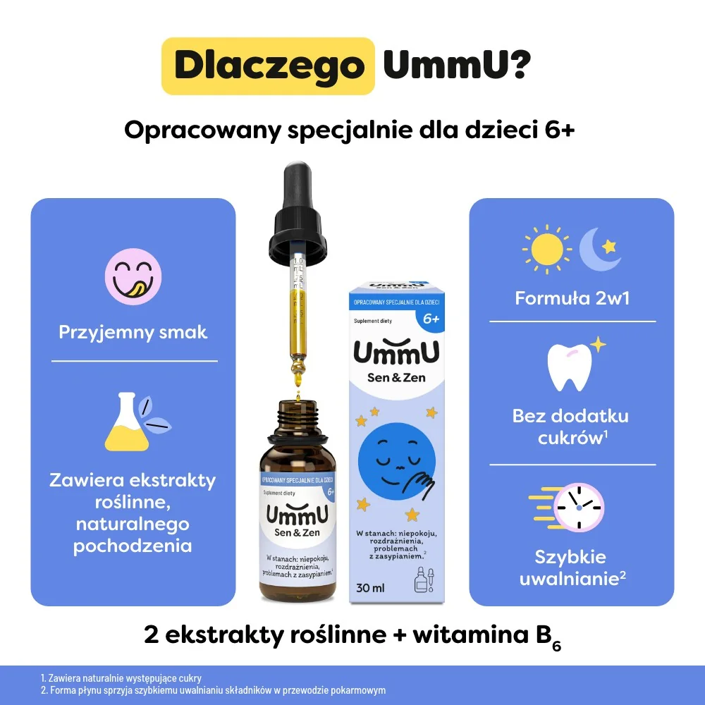 UmmU Sen & Zen 6+ krople, 30 ml