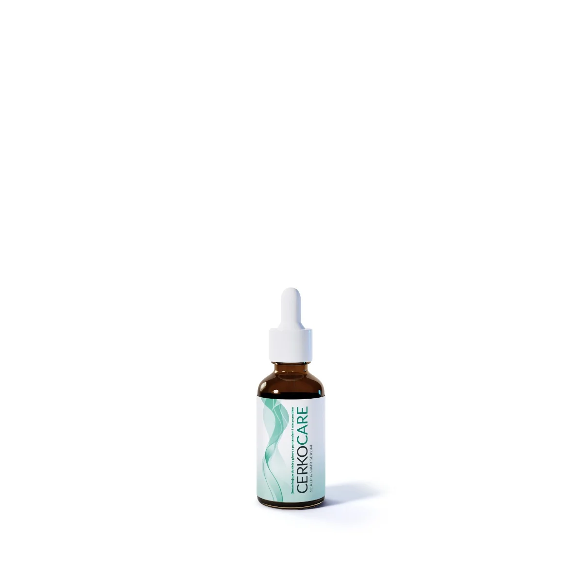 Cerkocare serum kojące do skóry głowy z pantenolem i niacinamidem, 50 ml