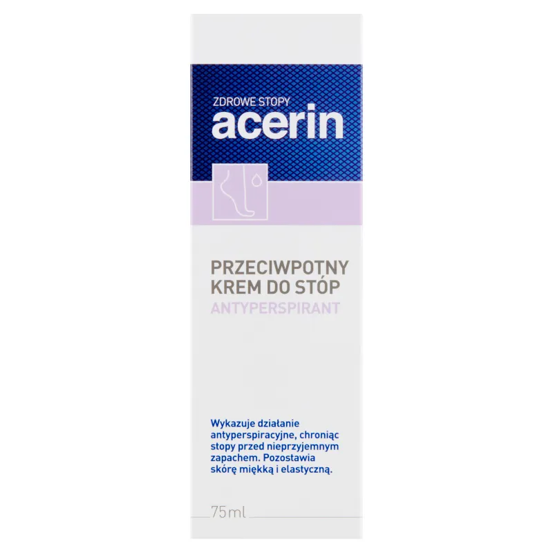 Anida Acerin, krem do stóp, przeciwpotny, 75 ml 