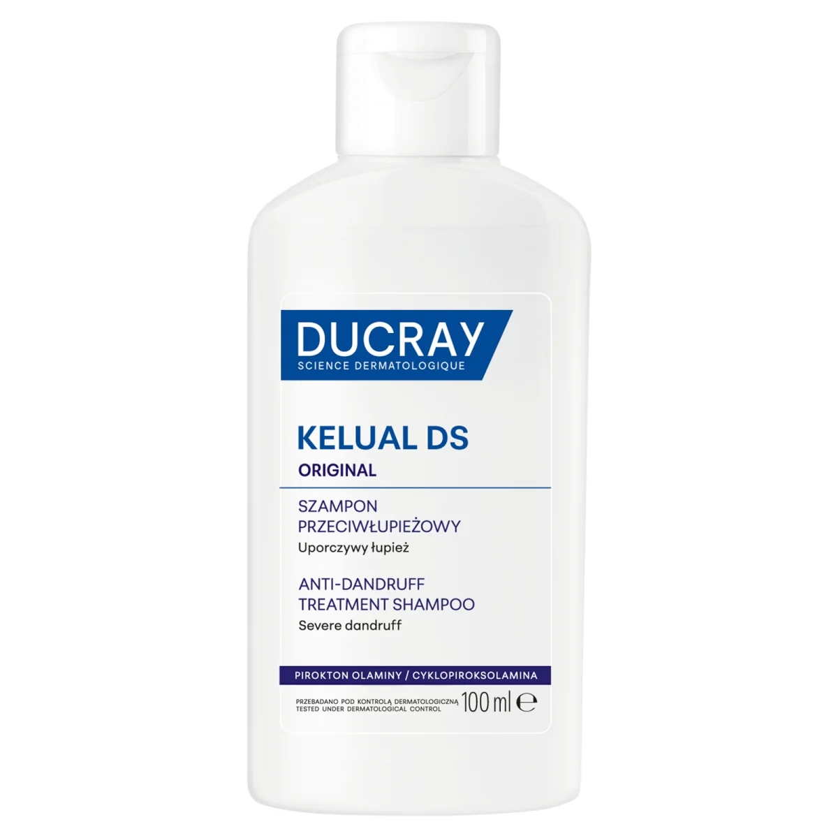 Ducray Kelual DS Orginal szampon do postępowania w ciężkich stanach łupieżowych, 100 ml