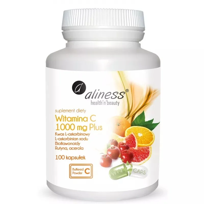 Aliness® Witamina C 1000 mg Plus 100 kapsułek